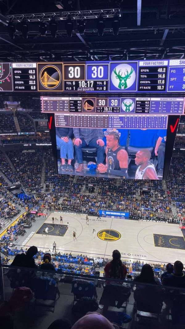 Chase Center, section: 219, row: 11, seat: 19