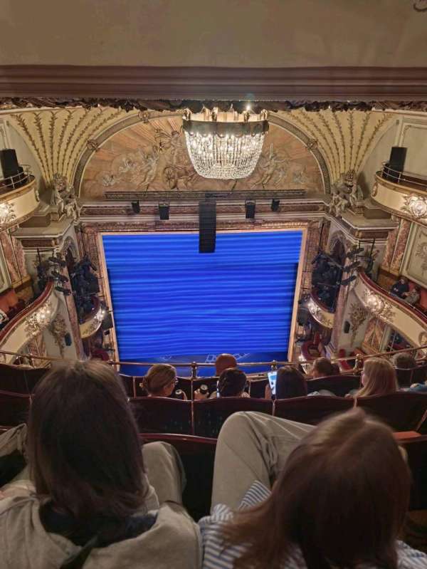 Novello Theatre, section: Balcony, row: E, seat: 14