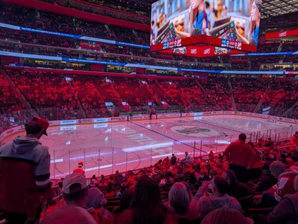 Little Caesars Arena, section: 112, row: 20, seat: 21