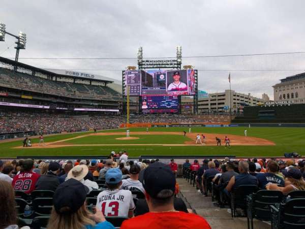 Comerica Park, section: 122, row: 24, seat: 1