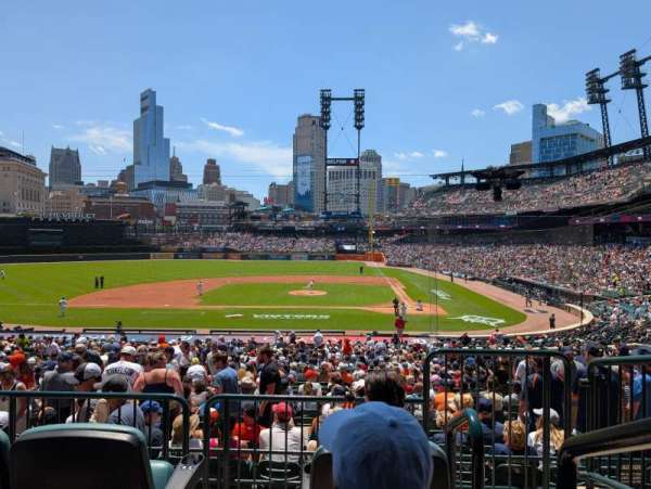 Comerica Park, section: TD132, row: C, seat: 1