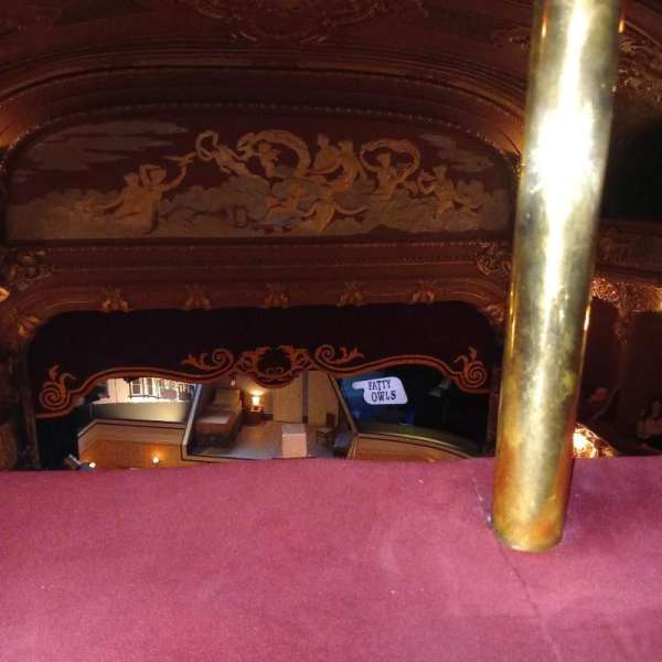 Apollo Theatre, section: BALCONY, row: A, seat: 16