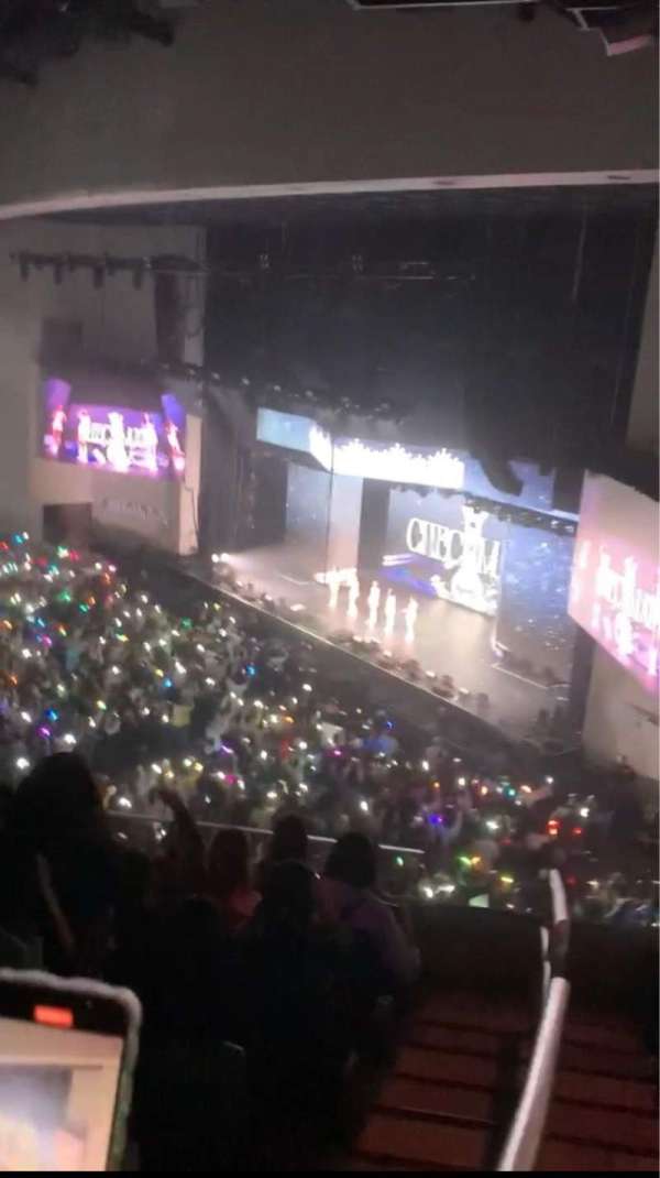 YouTube Theater, section: 207, row: F, seat: 9