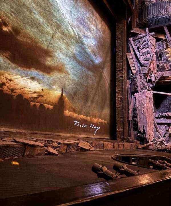 Sondheim Theatre, West End, section: Stalls, row: A, seat: 22