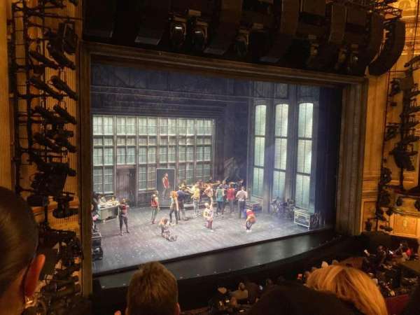 Neil Simon Theatre, section: Front Mezzanine C, row: C, seat: 3