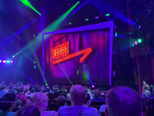 Marquis Theatre, section: Orchestra R, row: M, seat: 10