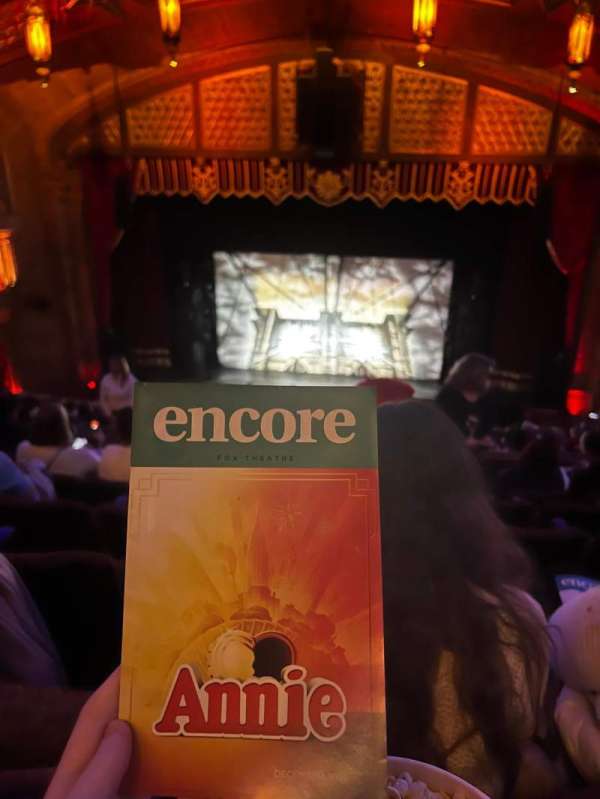 Fox Theatre, Atlanta, section: Dress Circle Right A, row: F, seat: 110
