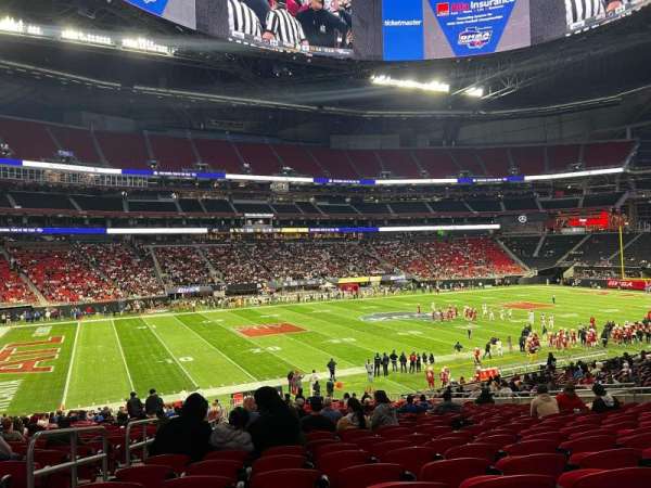 Mercedes-Benz Stadium, section: 113, row: 31, seat: 27
