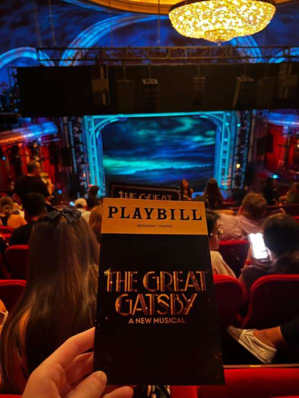 Broadway Theatre - 53rd Street, section: Rear Mezzanine LC, row: J, seat: 102