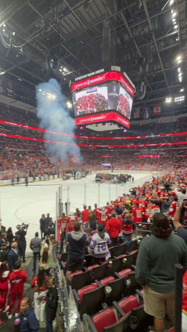 Amerant Bank Arena, section: 124, row: 13, seat: 3