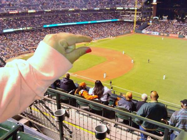 Oracle Park, section: VR302, row: 2, seat: 7