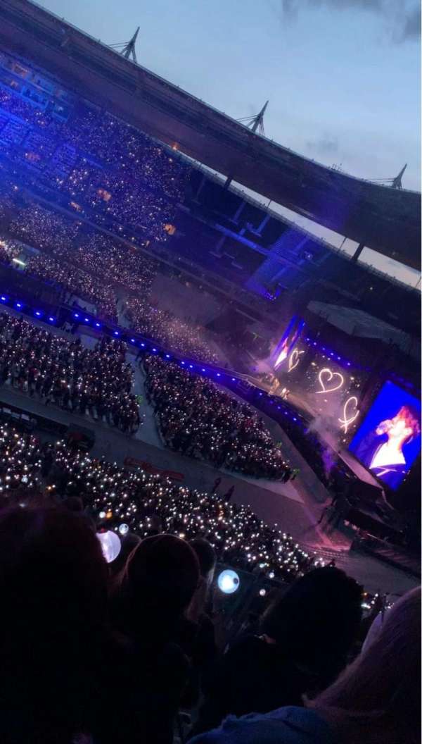 Stade de France, section: E11, row: 51, seat: 8