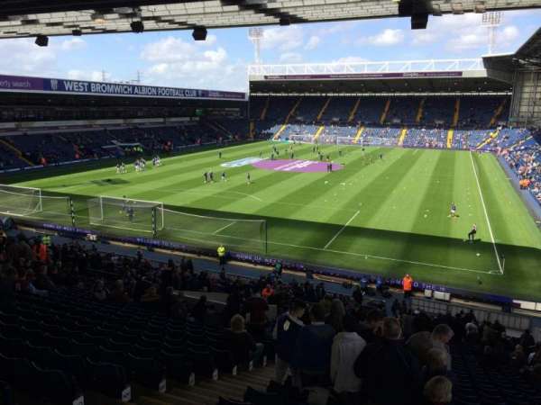 The Hawthorns, section: A1, row: TT, seat: 11