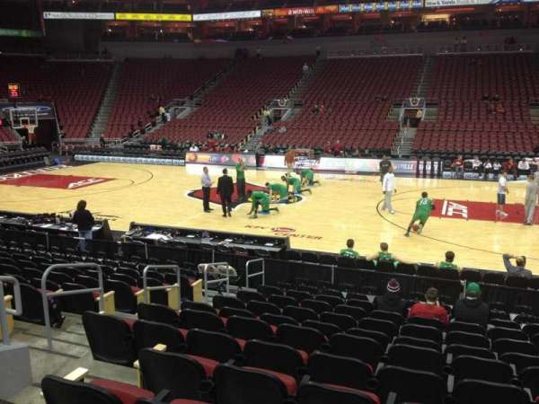 KFC Yum! Center, section: 105, row: N, seat: 11