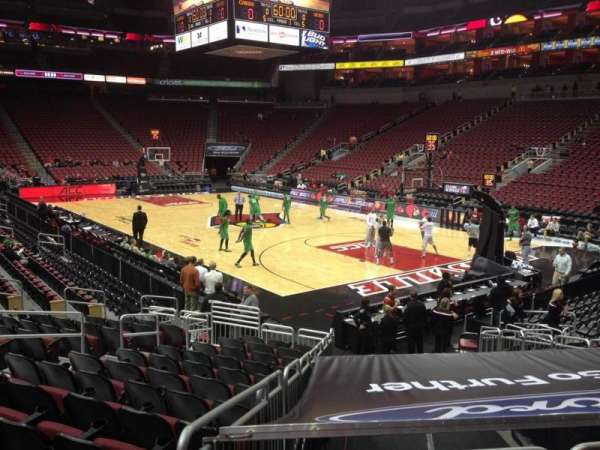KFC Yum! Center, section: 103, row: R, seat: 7