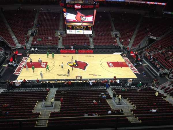 KFC Yum! Center, section: 323, row: C, seat: 17