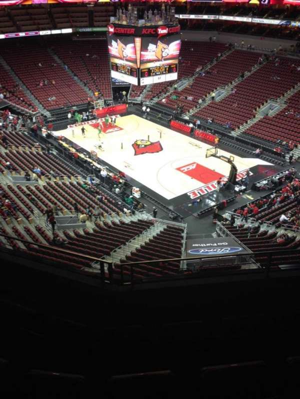 KFC Yum! Center, section: 319, row: D, seat: 6