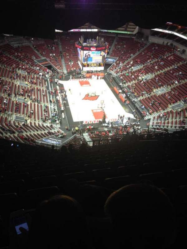 KFC Yum! Center, section: 317, row: W, seat: 10