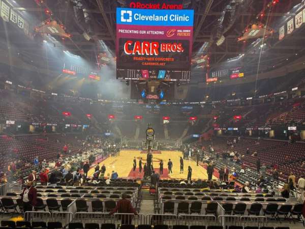 Rocket Arena, section: 101, row: 10, seat: 9
