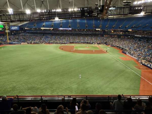 Tropicana Field, section: 349, row: WCH, seat: 9