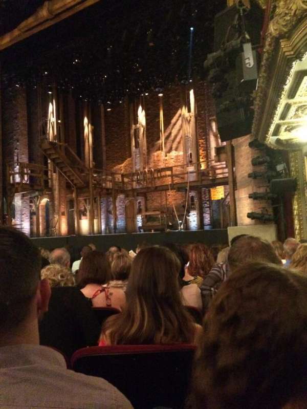 CIBC Theatre, section: Orchestra R, row: L, seat: 18