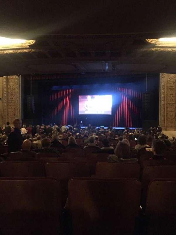 Chicago Theatre, section: MNFL3R, row: R, seat: 308