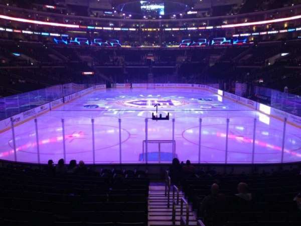 Crypto.com Arena, section: 107, row: 16, seat: 1