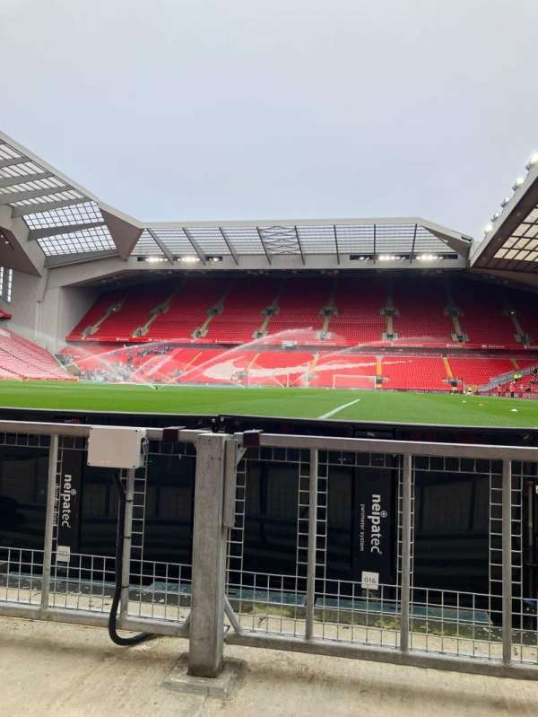 Anfield, section: 106, row: DIS, seat: 18