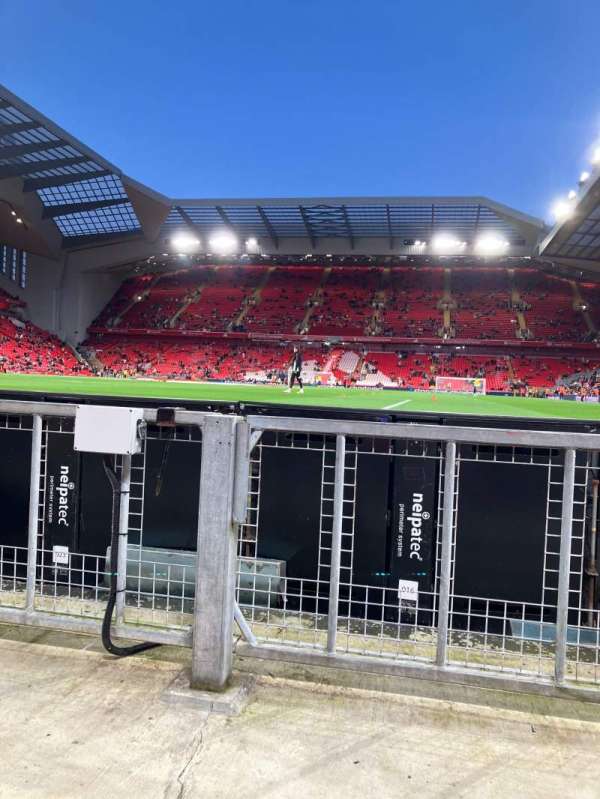 Anfield, section: 106, row: DIS, seat: 18