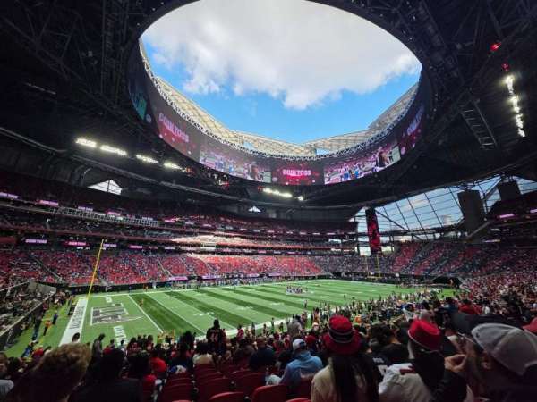 Mercedes-Benz Stadium, section: 114, row: 28, seat: 21