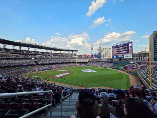 Truist Park, section: 213, row: 15, seat: 1