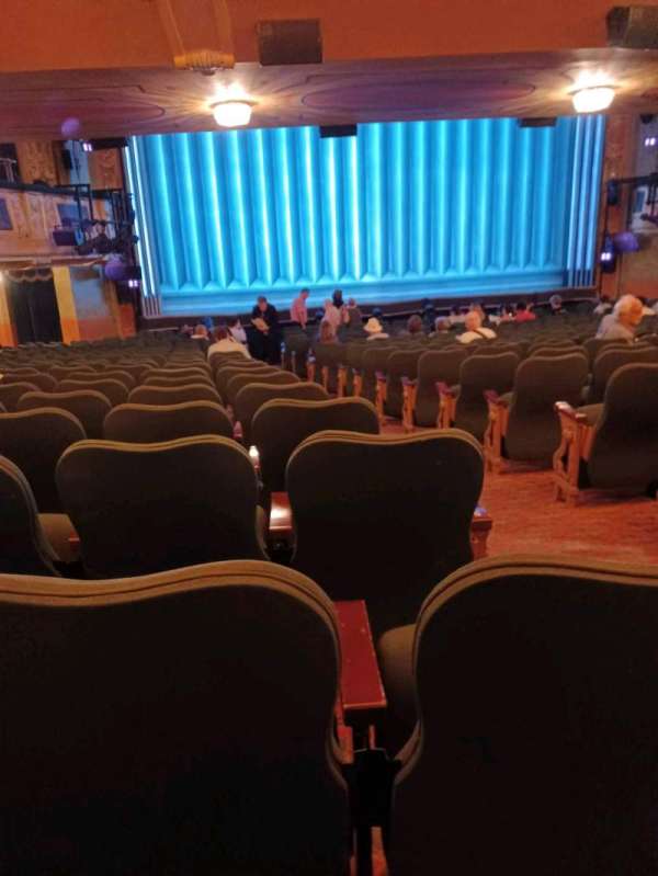 Shubert Theatre, section: Orchestra L, row: T, seat: 3