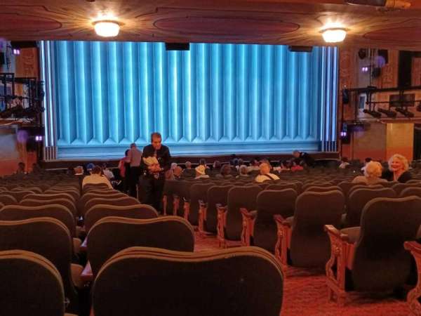Shubert Theatre, section: Orchestra L, row: T, seat: 3