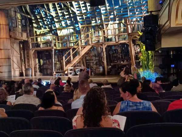 Nederlander Theatre, section: Orchestra R, row: P, seat: 26