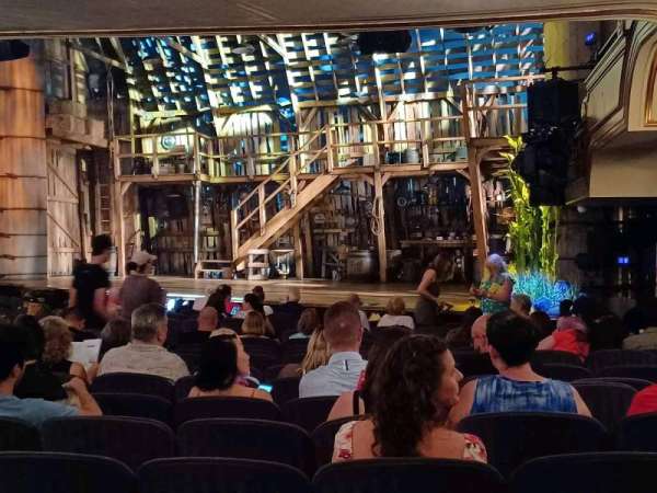 Nederlander Theatre, section: Orchestra R, row: P, seat: 26