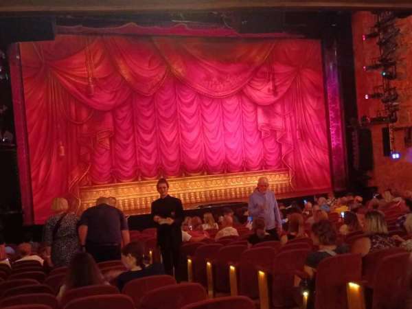 August Wilson Theatre, section: Orchestra L, row: S, seat: 5