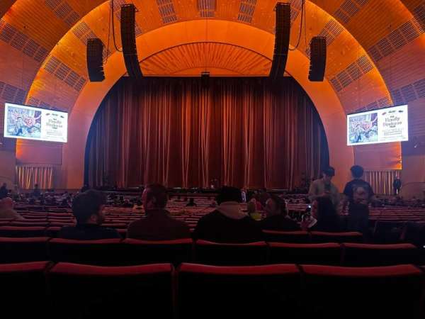 Radio City Music Hall, section: Orchestra 4, row: E, seat: 403