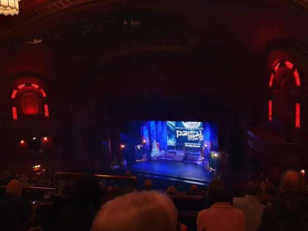 Dominion Theatre, section: Circle, row: L, seat: 4
