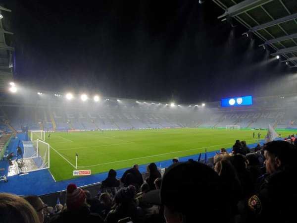 King Power Stadium, section: A1, row: M, seat: 38