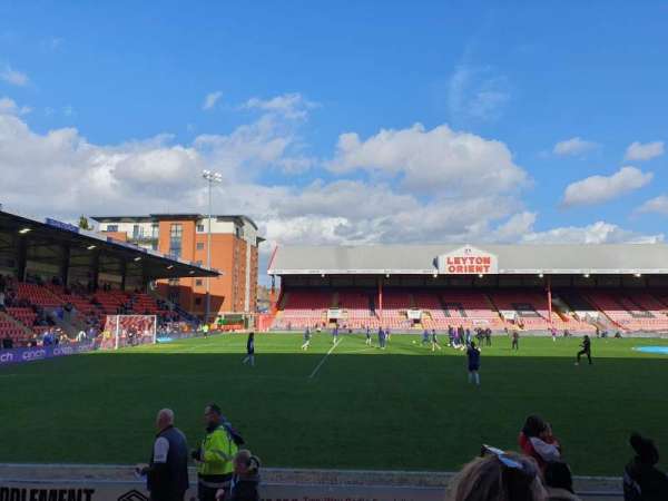 Brisbane Road, section: E, row: E, seat: 127