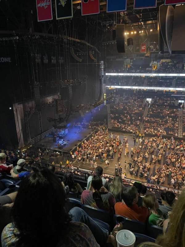 Bridgestone Arena, section: 325, row: F, seat: 5
