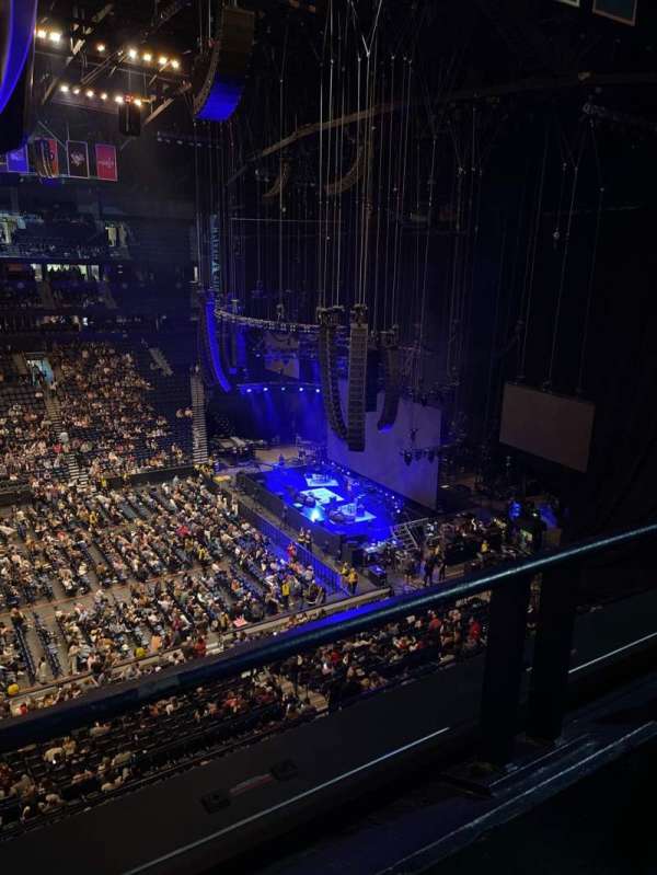 Bridgestone Arena, section: 310, row: A, seat: 20