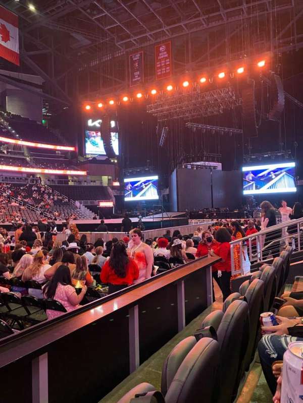 State Farm Arena, section: 109, row: BB, seat: 14