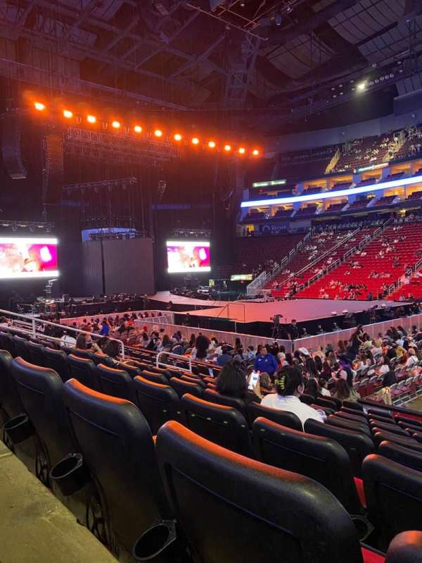 Toyota Center, section: 119, row: 10, seat: 3