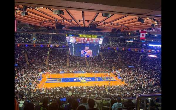 Madison Square Garden, section: 223, row: 9, seat: 16