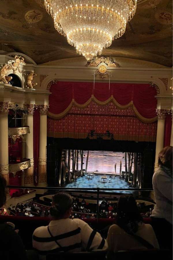 Academy of Music, section: Family Circle E, row: C, seat: 104