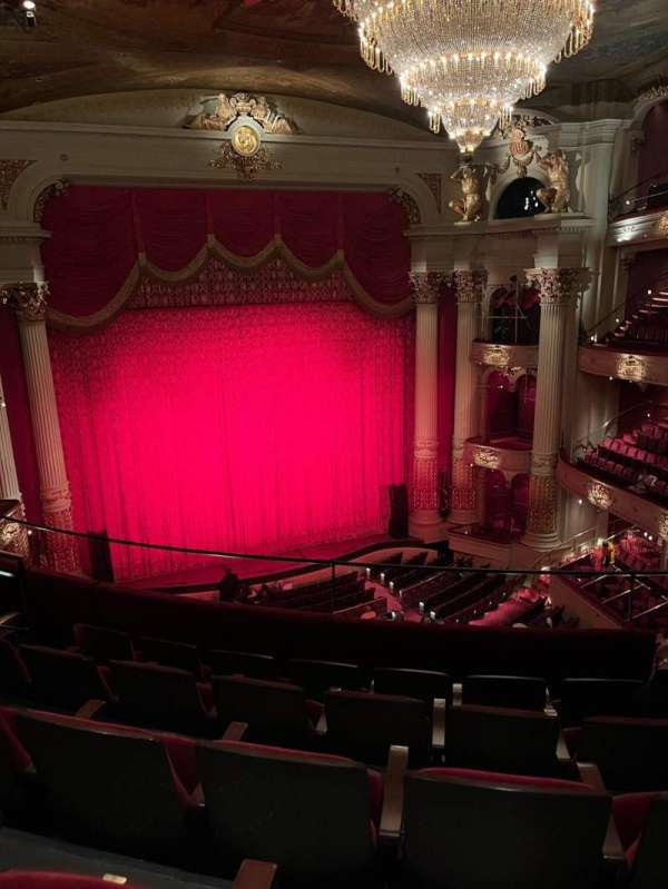 Academy of Music, section: Family Circle F, row: E, seat: 13