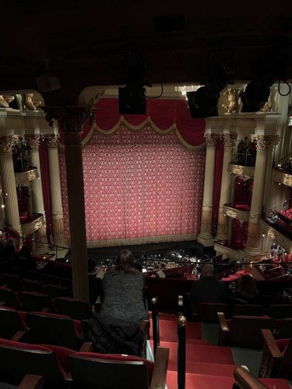 Academy of Music, section: Family Circle F, row: G, seat: 1