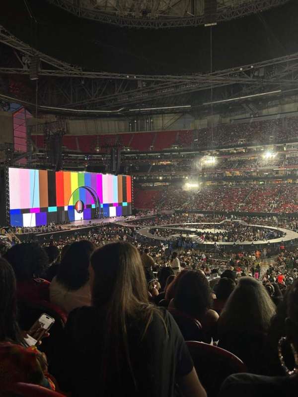 Mercedes-Benz Stadium, section: C126, row: 29, seat: 12
