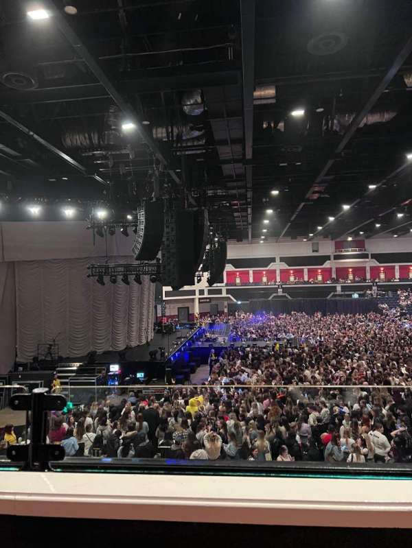 Utilita Arena Cardiff, section: Balcony 1, row: B, seat: 150